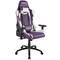 Techni Office Solutions 52&#x22; Vibrant Purple and Black Unique Techni Sports TS-61 Ergonometric Comfortable Gaming Chair